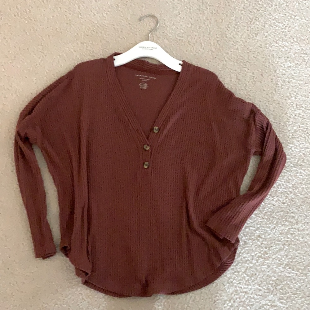 American Eagle thermal top